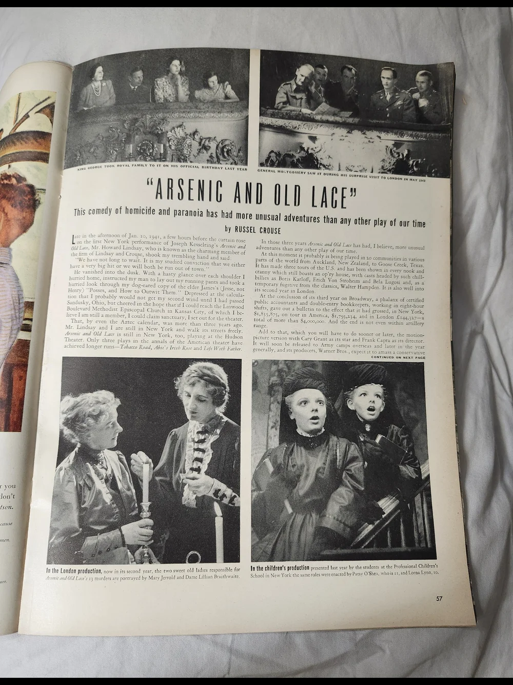 Vintage April 3, 1944 Life Magazine Issue Titled 